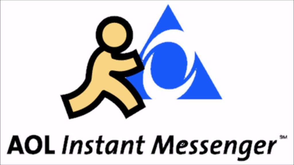 aol instant messenger logo